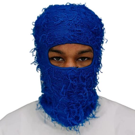 Passamontagna Invernale Lavorato a Maglia Mimetico Cappello Unisex Caldo Antivento Copricapo Per Uomini Donne