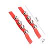 2pcs Wrist Bell Orff Percussion Instrument Fabric Hand Bell Ring Children Performance Props Color Music Toys Wrist Strap TMZ