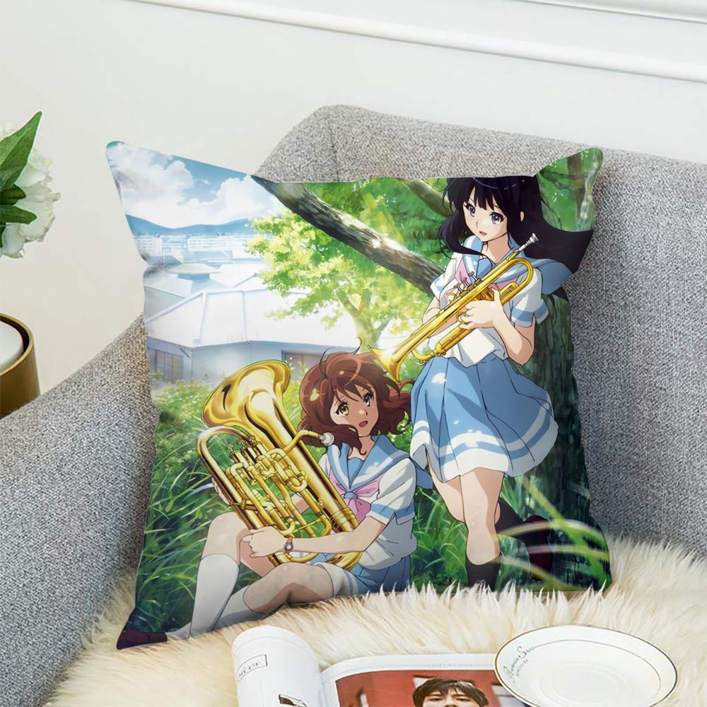 Sound Euphonium 3 Pillow Case For Car Sofa Decorative Home Double-sided Print Plush Square Throw Pillow Cushion Cover
