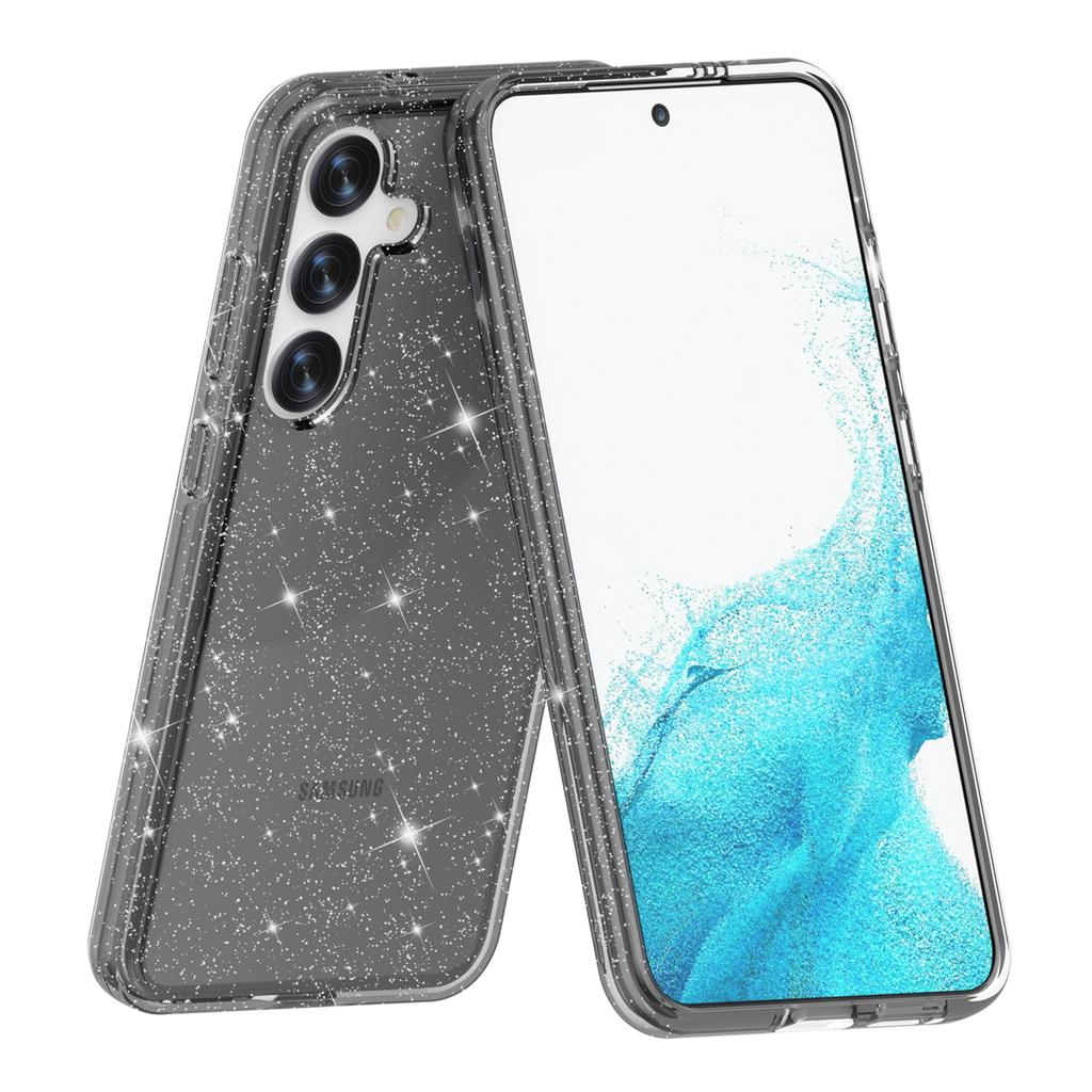 Etui na Samsunga Galaxy S24 Odporne na zarysowania Błyszczące Brokatowe Etui na Telefon