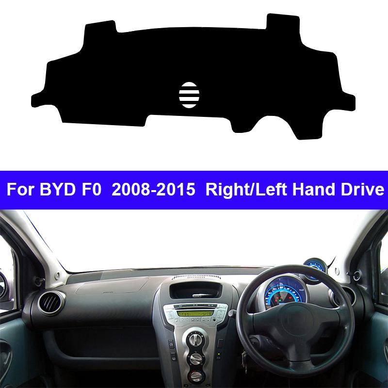 Car Auto Inner Dashboard Cover For BYD F0 2008 2009 2011 2012 2013 2014 2015 LHD RHD Dashmat Carpet Cape Sun Shade Pad Rug