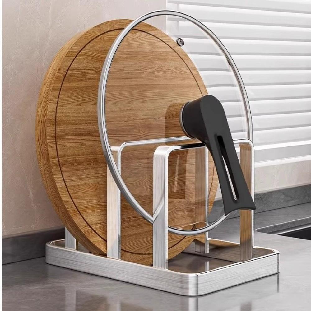 Stable Cutting Board Rack Shelf Metal Chopping Board Holder Restaurant Home Kitchen