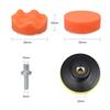 11Pcs/Set Foam Car Polishing Disc Self-Adhesive Buffing Waxing Sponge Wool Wheel Polishing Pad for Car Polisher Drill