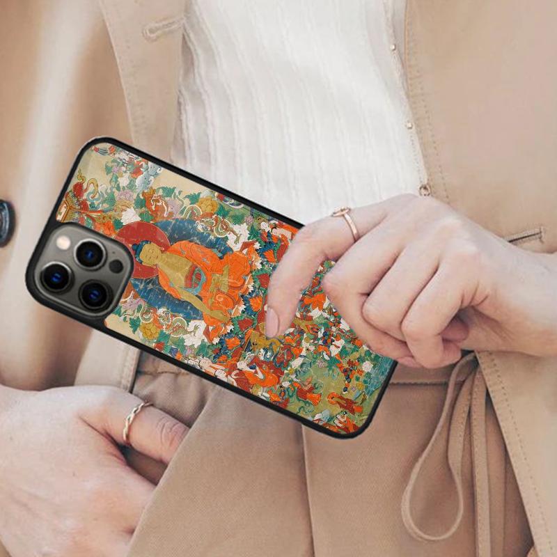 

Medicine Buddha Magnetic Phone Case For APPLE iPhone 17 Air 16 14 13 12 Pro Max 15 Plus Wireless Charge With MagSafe Cover iPhone 14
