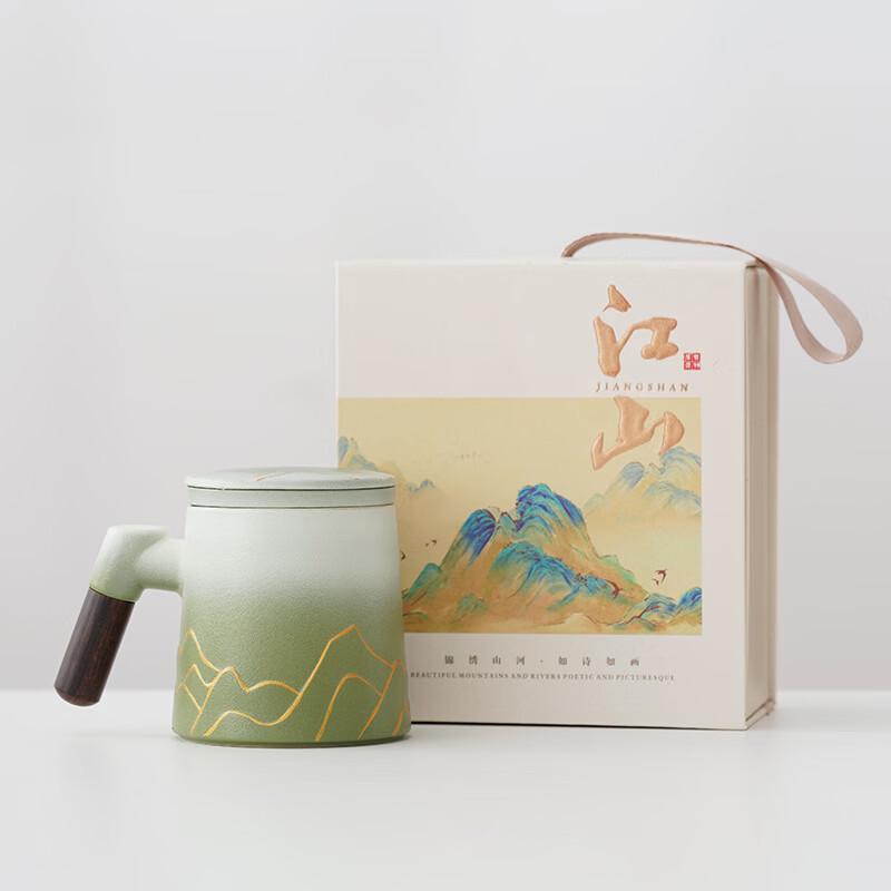 

OLOEY Rivers and Mountains Ceramic Tea Mug