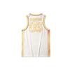 Li Ning Color Block Loose Basketball Vest Men Tops Off-White AAYP415-1