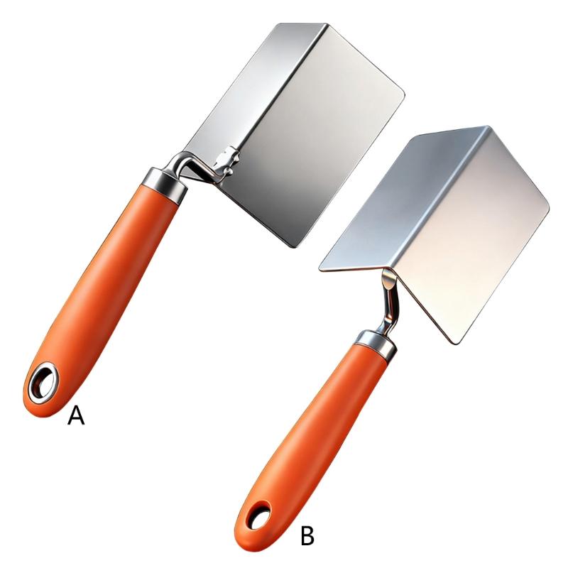 Durability Steel 90degree Corner Trowel with AntiSlip Handle Hanging Hole for Easy Storage Use Drywall Corner Tool