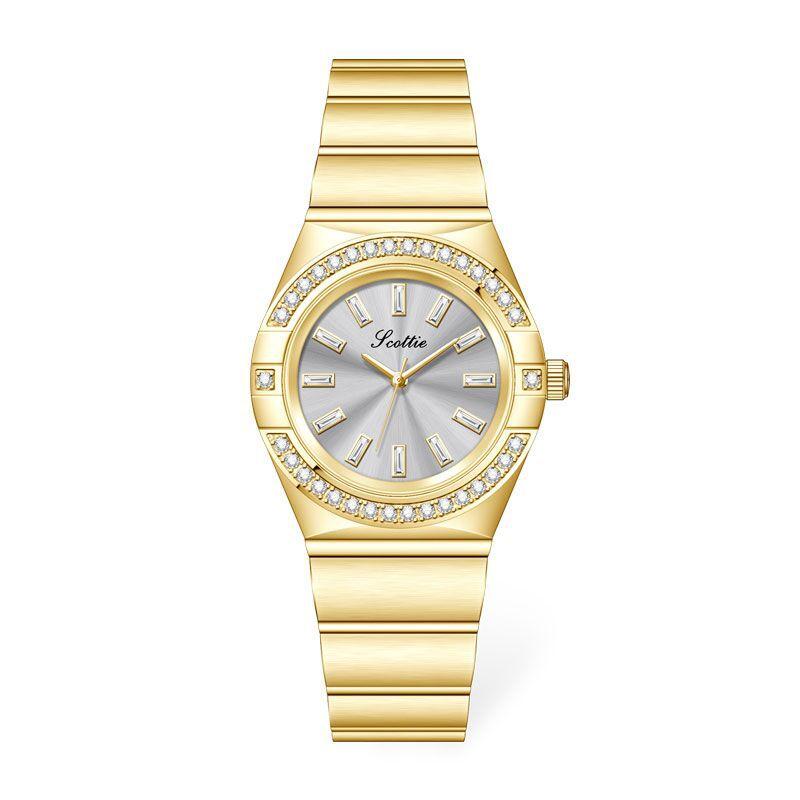 New Stainless Steel Women'S Watch, Constellation Watch, Small Dial, Elegant And Sophisticated, A Perfect Gift For Women.