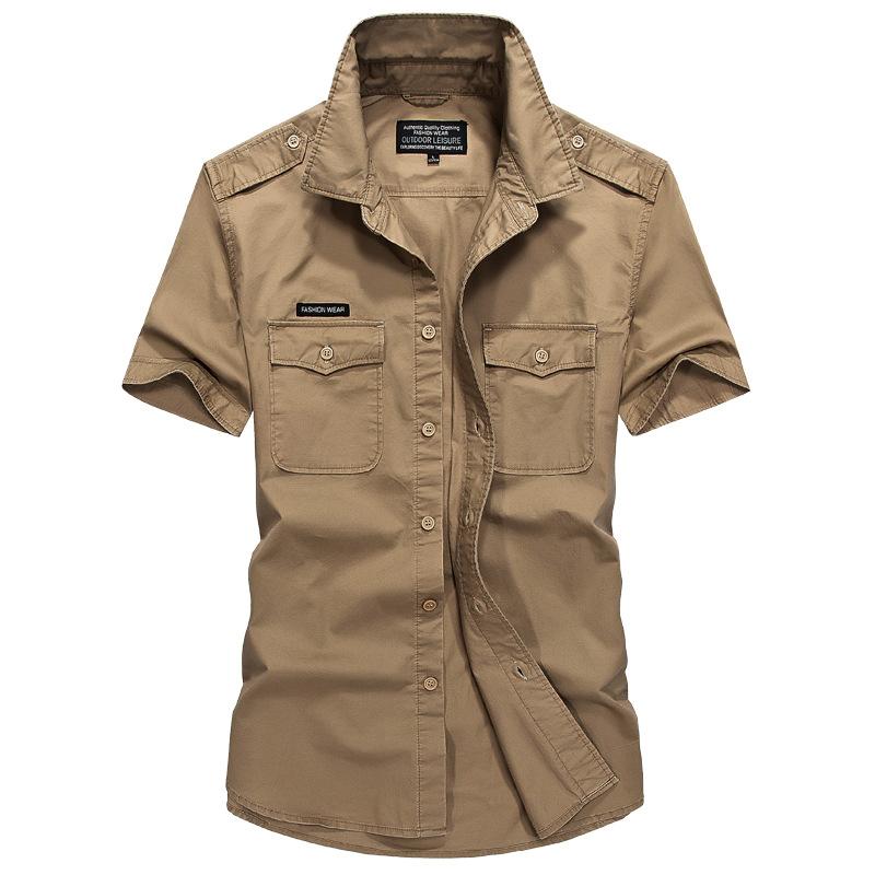 

Летняя рубашка с коротким рукавом, мужская молодежная облегающая рубашка, мужская летняя повседневная рубашка, куртка, одежда Tide, удобные и прочные мужские топы, модный тренд M