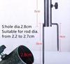 Jednodílná zemní vidlice, kotva na slunečník, hrot slunečníku na nádvoří, písková základna stojanu na terasu