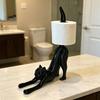 Suport amuzant pentru hârtie igienică cu animal de stretching Imprimat 3D Coadă de Pisică Câine Leu Suport Rulou Șervețele Drăguț Suport pentru Prosoape de Hârtie pentru Baie Bucătărie Toaletă