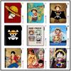 Portmonetka na monety i etui na karty zapinane na zamek błyskawiczny z motywem One Piece