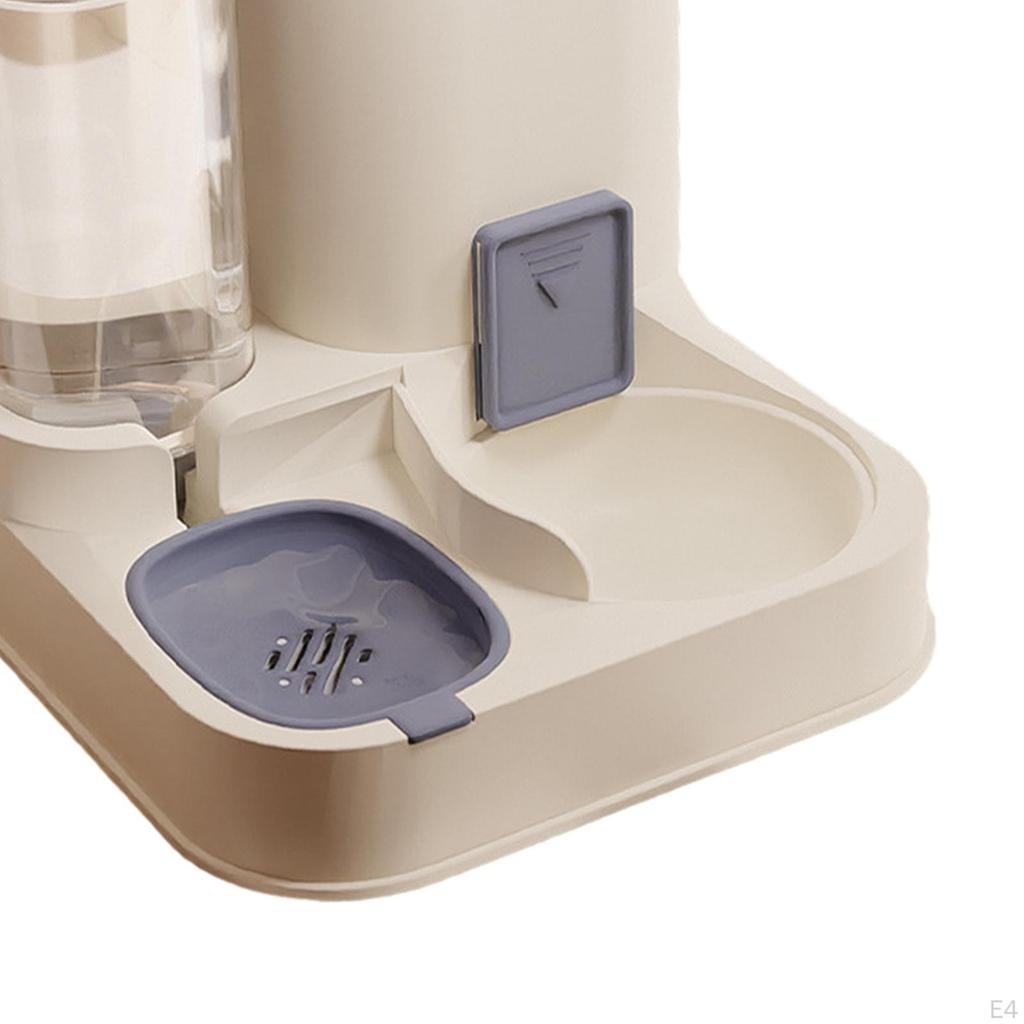 2 In 1 Gravity Pet Bowl, Dry Food Bowl And Watering Accessories for Cats, Kittens