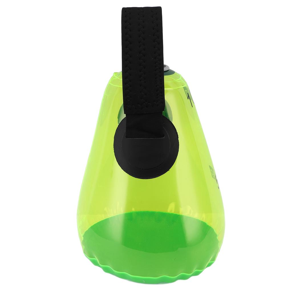 Water Kettlebell Inflatable with Air Pump Plastic Handle 10kg Capacity Water Weight Bag for Home Gym