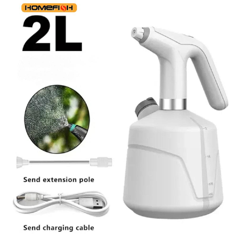 2L Electric Watering Can Automatic Garden Irrigation Tool for Household Agricultural Spray Disinfection