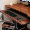 Small Computer Desk for Small Spaces Writing Table with Stand Keyboard Tray Monitor Storage for Home Office Laptop Table