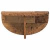 Wall Mounted Shelf Reclaimed Wood Look 38 x 19 x 19 cm Engineered Wood