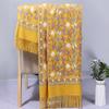 Ethnic style embroidered new autumn and winter knitted faux cashmere scarf for women, thickened paisley embroidered shawl from Lijiang
