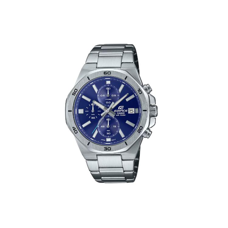 CASIO Men EDIFICE Blue Watch EFV-640D-2AV EFV-640D-2AV Blue Dial