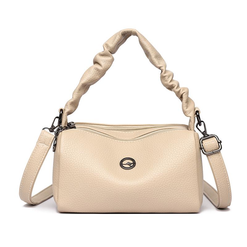 Женская винтажная сумка через плечо из ПУ