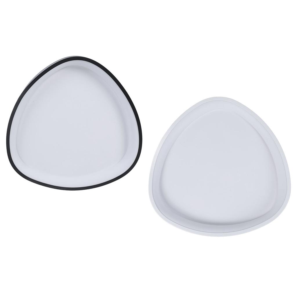 Flush Mount LED Ceiling Light Minimalist 3 Color Temperature Dimmable APP Control Oval Triangle LED 