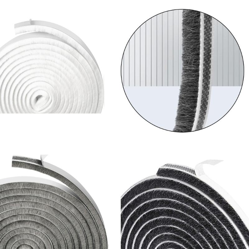 Dust Sealing Strips Adhesive Draft Blocker Weather Stripping Door Seal Strips for Window Door Sealing Stop Draft