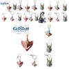 Genshin Impact Porte-clés Collier en alliage Tartaglia Xiao Accessoire Cosplay