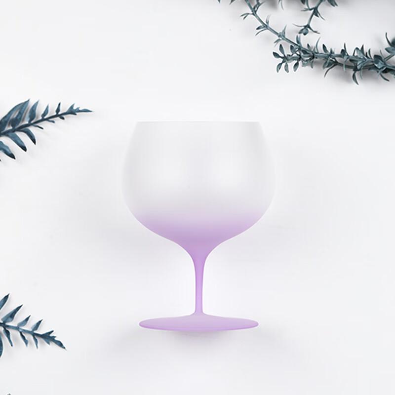 Nordic Style Frosted Gradient Brandy Glass