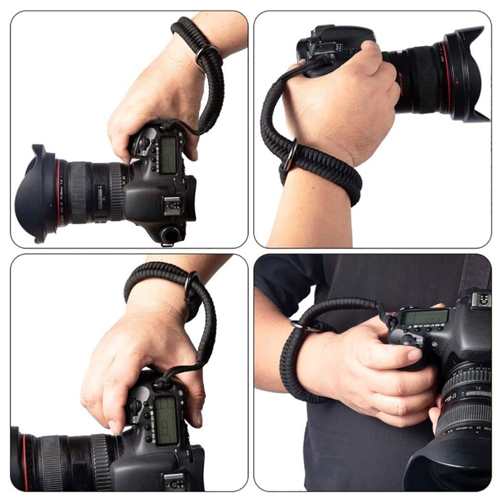 Handmade Woven Hand Strap Camera Strap for Canon Nikon Sony Fuji Leica Olympus Telescope