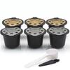 3Pcs Stainless Reusable Steel Refillable Coffee Filter Capsule Cup for Nespresso