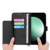For Samsung Galaxy S25 FE Case Flower Pattern PU Leather Wallet Phone Cover with Strap