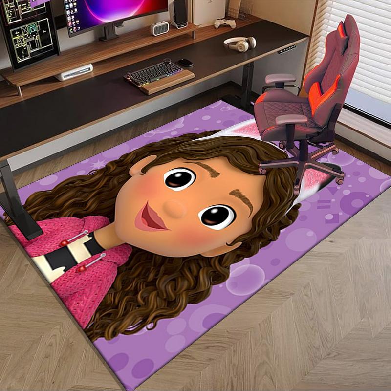 Colorful Friends Dollhouse Carpet, Chair Rug,Rug for Office Bedroom living rooms, Doormat decor Fan Gift Christmas Gift
