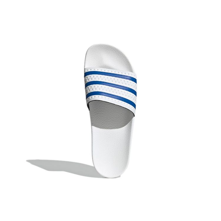Adidas Originals Adilette Slides Tykk Såle Utendørs Støpt i Ett Stykke Herre Slides Hvit Blå FX5860