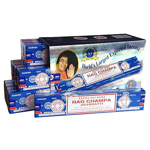 SATYA Sai Baba Nagu Champa 15g 12-box Set