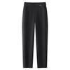 Women’s Khaki Wool Harem Pants 2024: New Cropped Carrot Style for Autumn/Winter