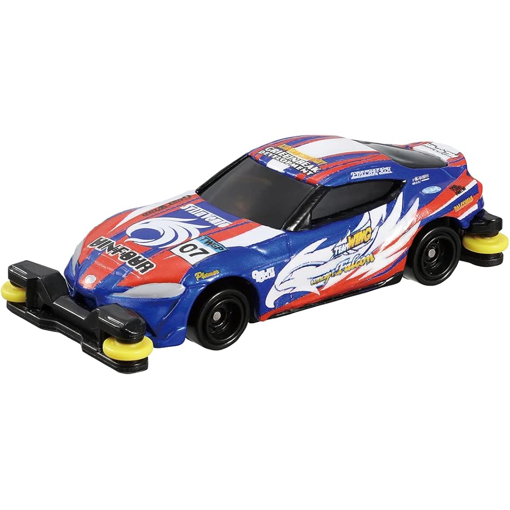 

Takara Tomy Tomica Super Speed SST-07 Team Wing Toyota GR Supra Miniature Car Toy 3 Years and Up