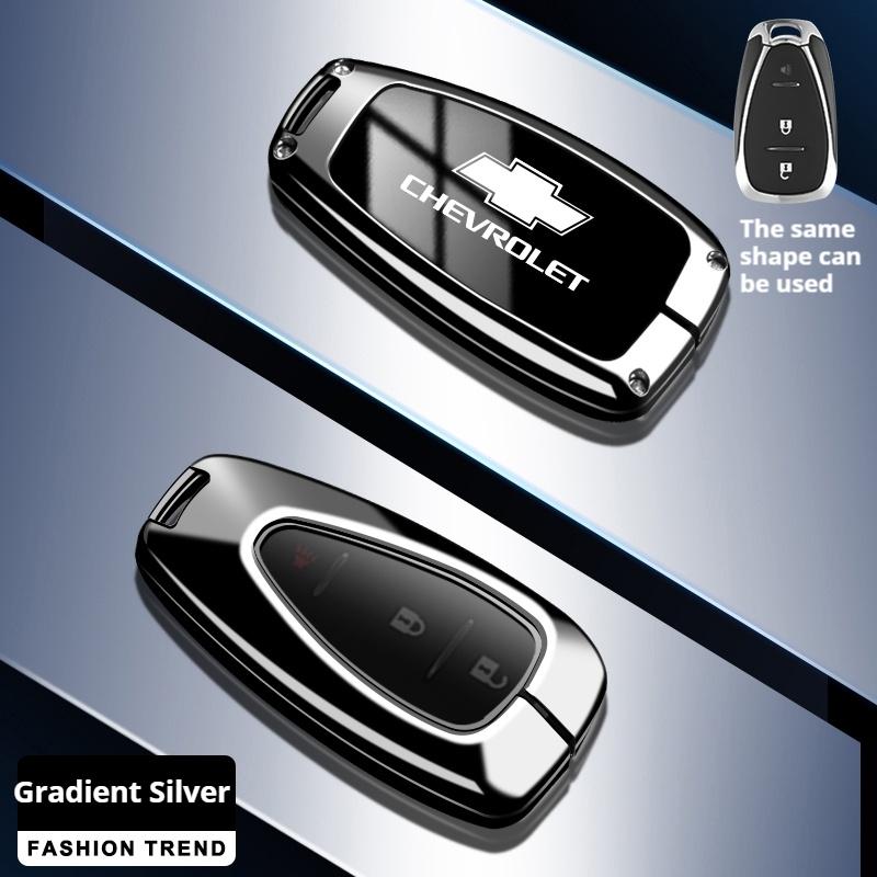 BODCA1 Zinc Alloy Car Key Case Cover Fit For Chevrolet Trailblazer Blazer Chevy Malibu Camaro Cruze Traverse Sonic Volt Car Accessories