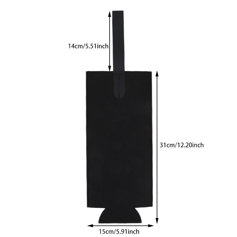 Wine Bag Felt Single Bottle Insulated Tote Double Bottle Wine Carrier Bag Padded Wine Cooler Gift For Wine Lovers Or Wedding