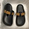 Fashion 2025 New Women's Outdoor Beach Sandals Retro Thick Bottom Baotou Sandals Women's Summer Sandals