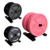 Weight Plate Coaster Set with Rack, Creative Barbell Plate Design Coasters, 45LBS Logo Drink Coasters, Personalized Gift for Gym Lovers Fitness Fans