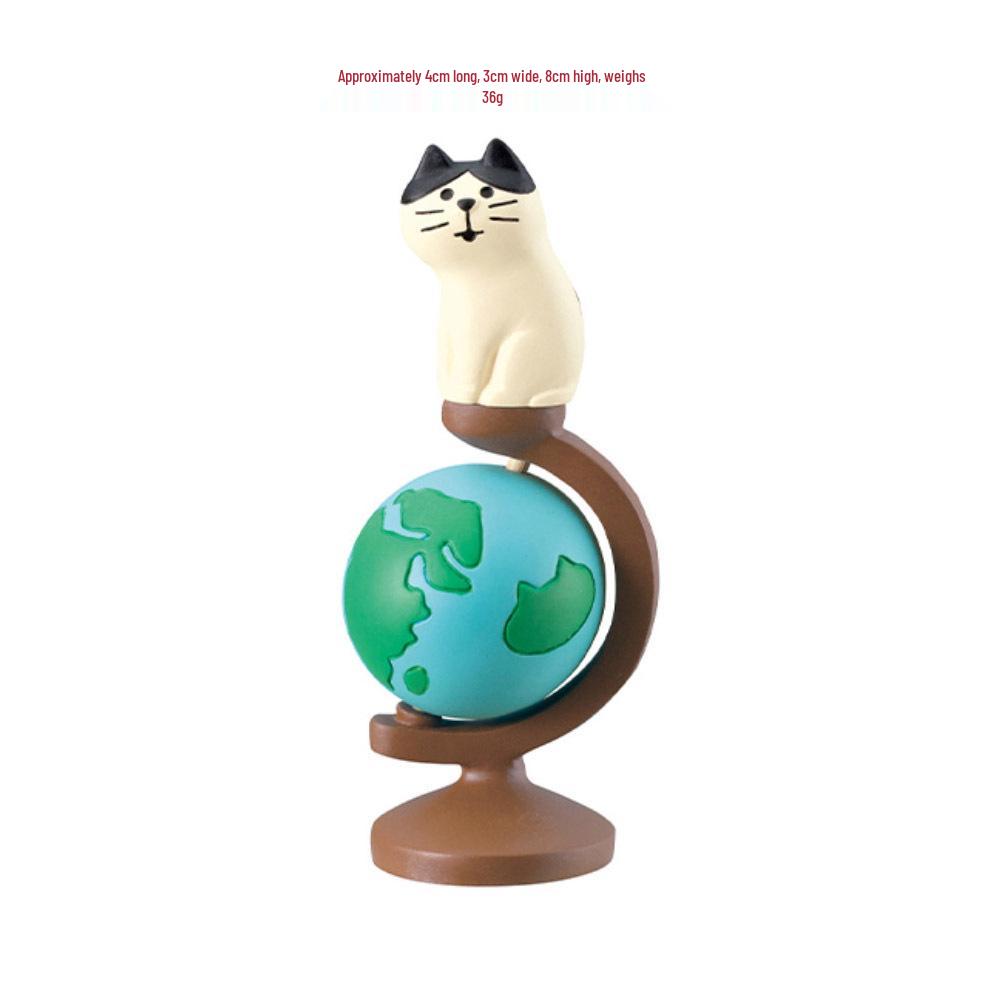 Reise um die Welt Katze: Harz Statue of Liberty Figur