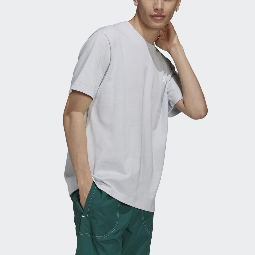 Adidas Originals B+F Trefoil Tee Loose Sports Short Sleeve T-Shirt Men Tops Blue GN3496