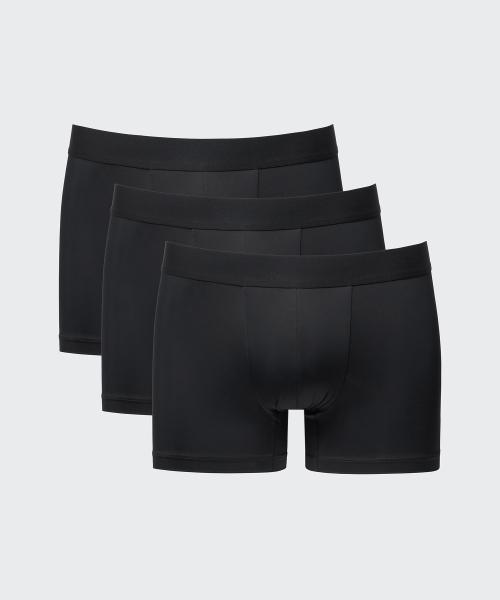 

[Стандарт Musinsa] Легкие трусы, 3 шт. [Доставка из Кореи] 100% Оригинал Black Black Black 95