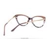 Anti Blue Light Glasses Anti Radiation Metal Frame Eyeglasses Replaceable for Women/Men