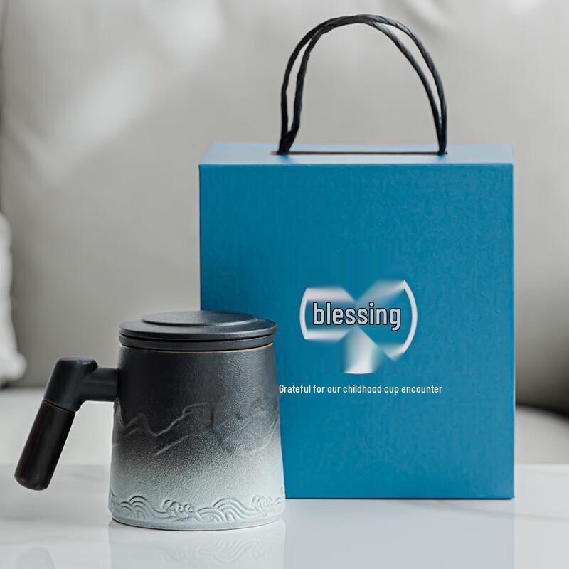 Chaxun Ceramic Tea Filter Mug
