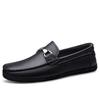 Fashion Genuine Leather Men's Loafers Classics Business Dress Shoes Moccasins Slip on Flats New Driving Shoes Leisure Walk Casual Shoes