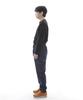 Seinteukeulu Retro Line Cargo Jogger Denim Pants Rl-311Cj Dark Blue