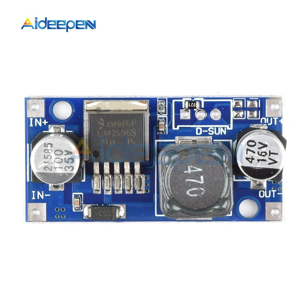 LM2596S DC-DC Step-down Power Supply Module 3A Adjustable Step-down Module Regulator Board Buck Converter