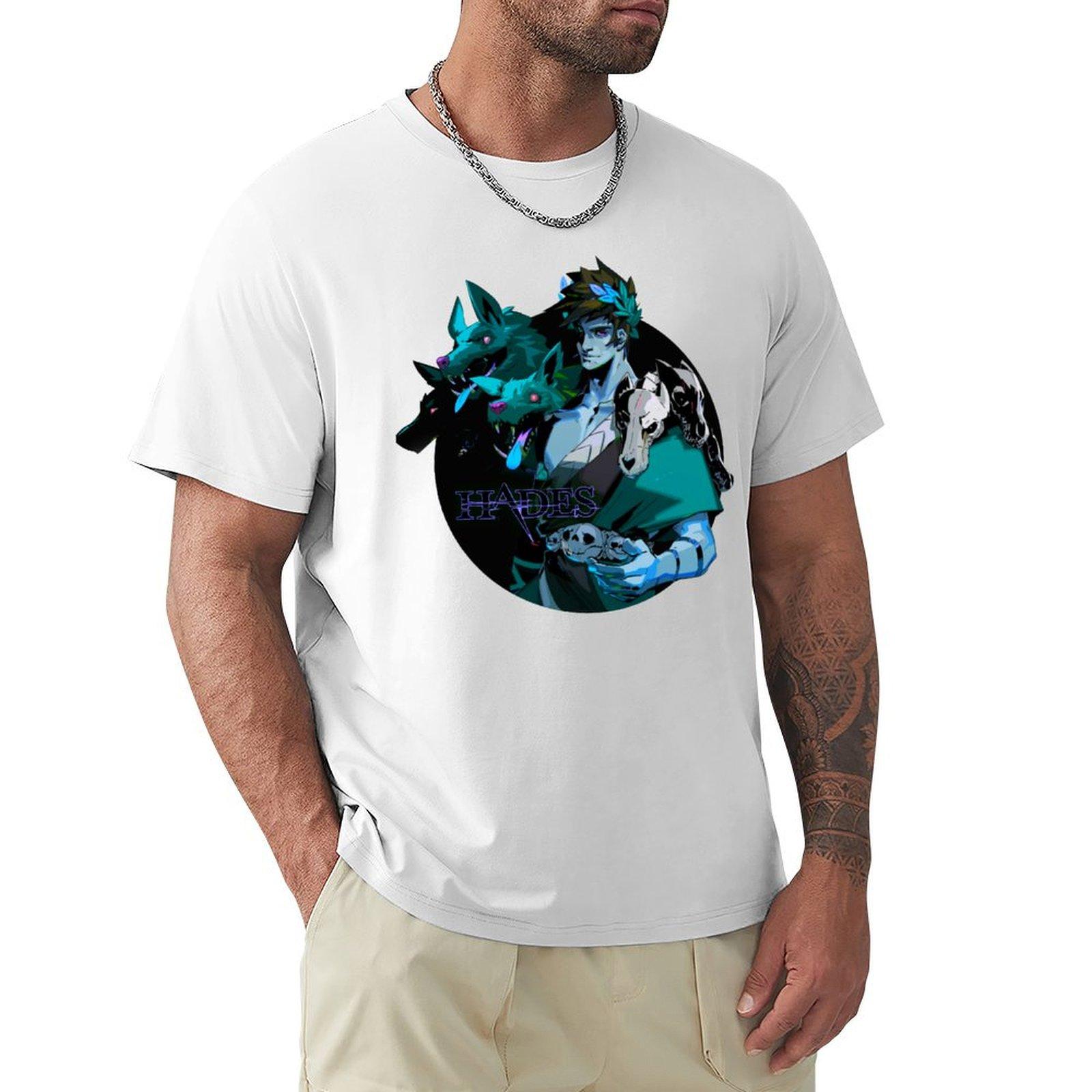 zagreus hades TShirt plus sizes cute tops mens shirts graphic tee S