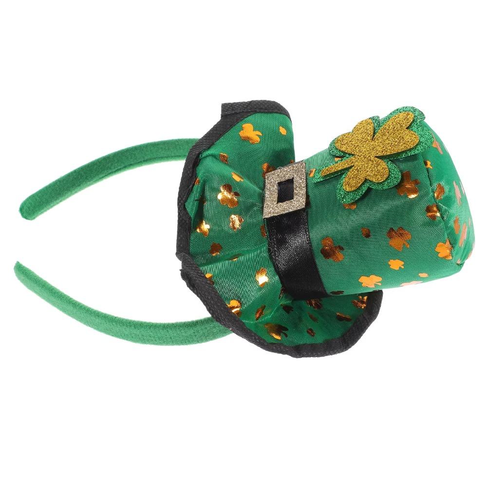 Clover Shamrock Headwear Green St Patricks Hair Hoop St Patrick’s Day Hat Headdress  Halloween